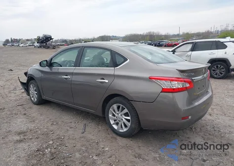 2015 Nissan Sentra Sv из США, поврежденный, VIN 3N1AB7AP6FY380465